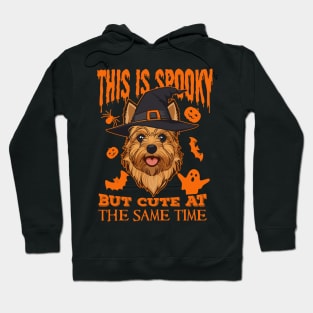 Australian Terrier Dog Halloween Theme Hoodie